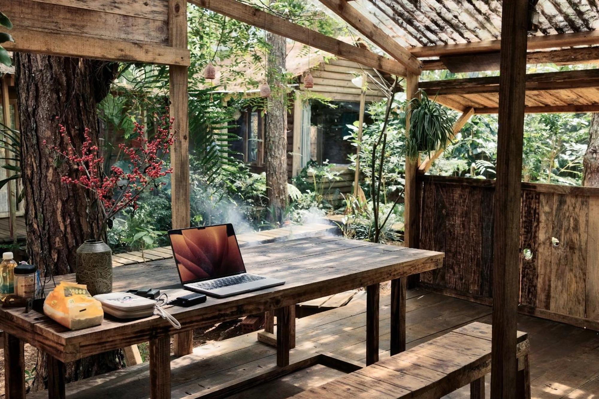 La Maison Homestay Mang Den Kon Tum Esterno foto